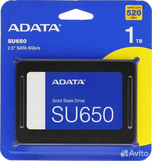 Твердотельный накопитель (SSD) A-data ASU650SS-1TT-R