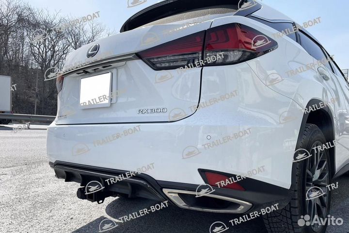 Фаркоп на Lexus RX350 (кромеLong) F-Sport 2015-2019, под квадрат, 45363