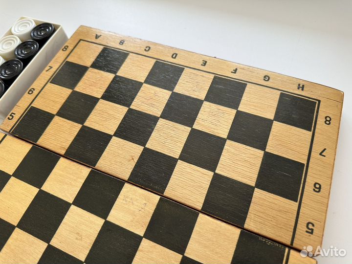 Шашки с доской СССР