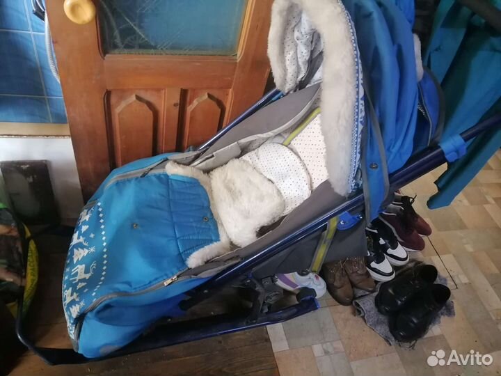 Санки-коляска