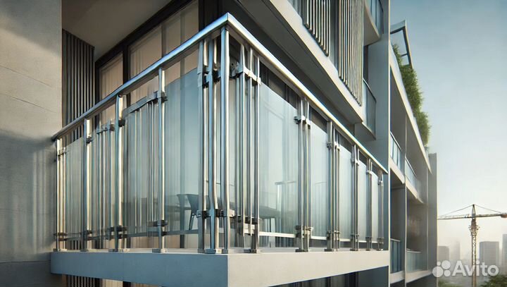 Перила из нержавеющей стали, ограждение