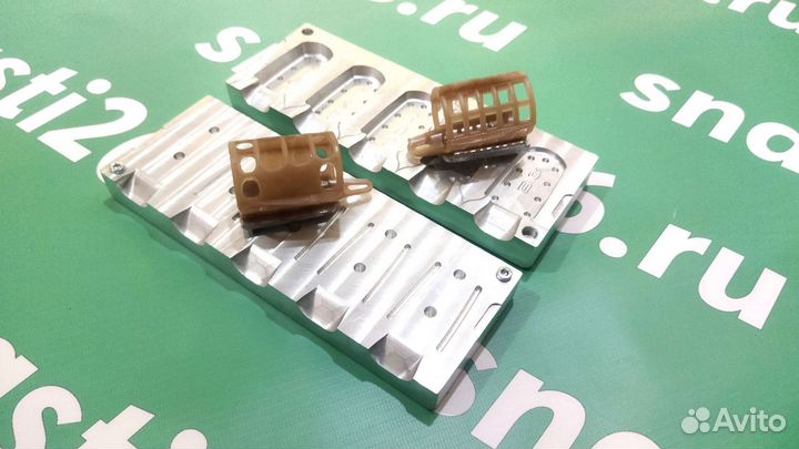 Форма для грузил к фидерной кормушке Д30. 60-140гр