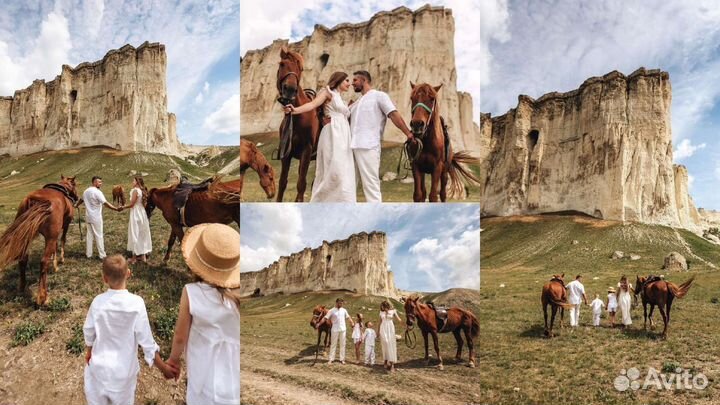 Конные прогулки Белая Скала Беседки Крым Туры