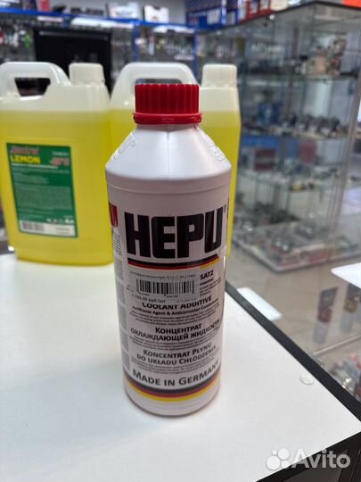 Hepu антифриз концентрат G12 1.5л