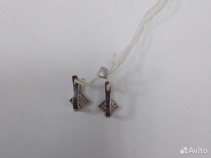 Серебряные серьги проба 925 Арт.007385760124