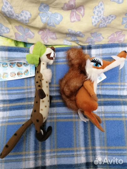 Мягкие игрушки Ледниковый период 3 лицензионные