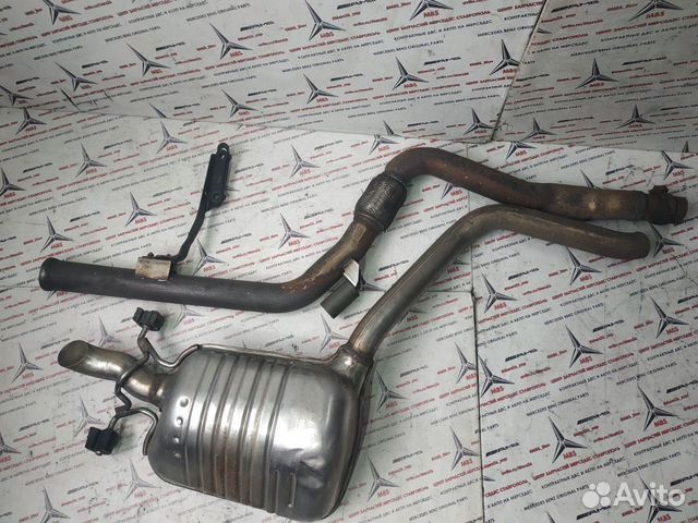 Глушитель w212 Mercedes diesel