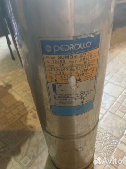 Скважинный насос Pedrollo