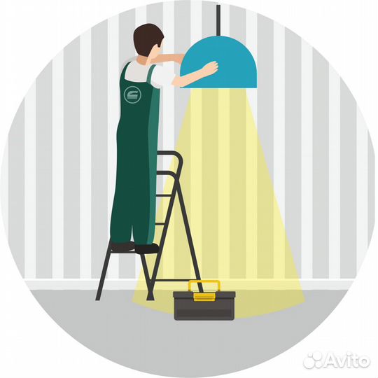 Помощник электрика. Ежедневная оплата. Без опыта