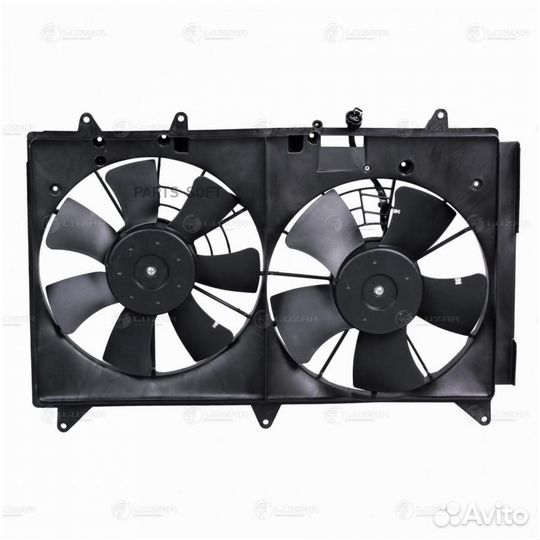 Вентилятор двигателя Mazda CX-7 (06) (2 вент.) (с