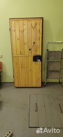 Ворота гаражные металлические бу