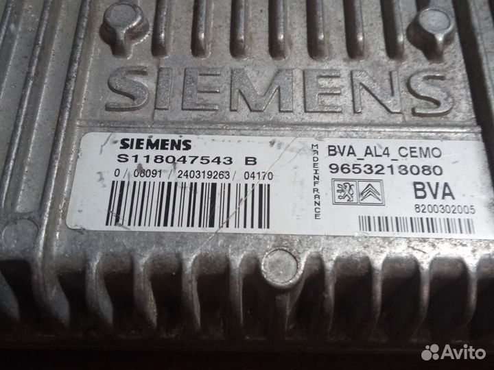 Блок управления АКПП Peugeot 307 308