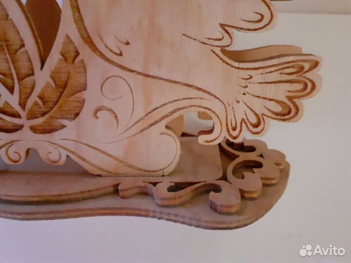 Салфетница резьба по дереву