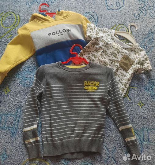 Пакет одежды для мальчика 3-4 лет