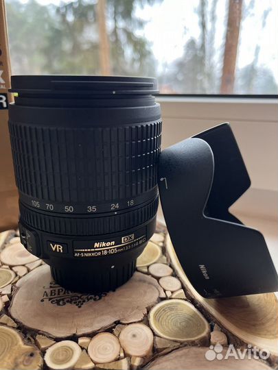 Объектив Nikon 18-105mm DX VR