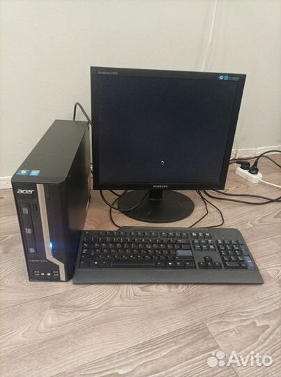 Системный блок Acer Veriton i3-4130, 3400 Гц, 8 Гб