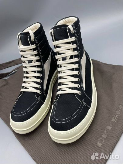 Кеды Rick Owens Vans SS24 drkshdw High