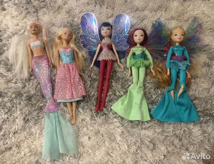 Кукла lol, winx, barbie