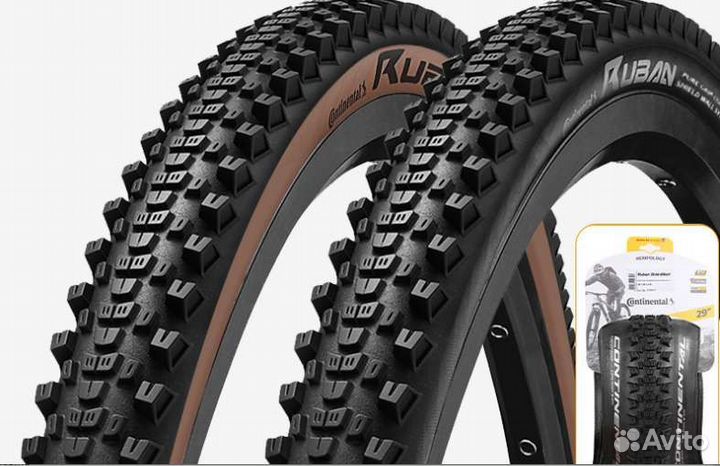 Покрышка велошина Continental Ruban 27,5*2.1, 29