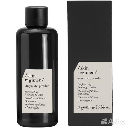 Энзимная пудра глубокое очищение skin regimen