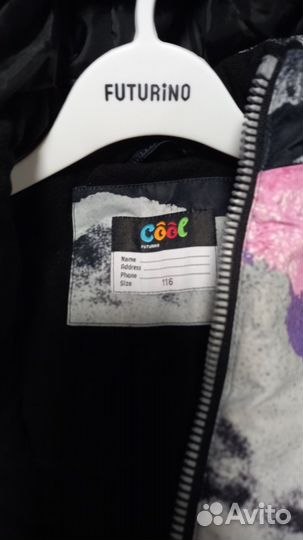 Зимний комбинезон для девочки 116