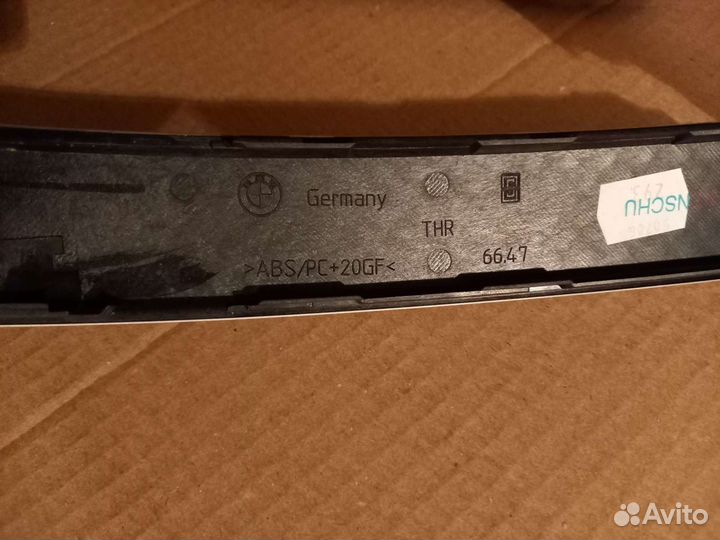 Накладка ручки двери задней правой BMW E60