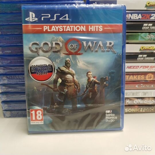 God of war диск новый на русском
