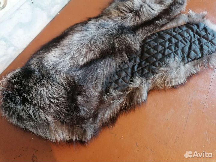 Мех. Воротник из чернобурки
