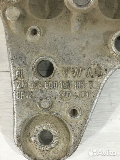 Кронштейн опоры двигателя правый volkswagen polo 5