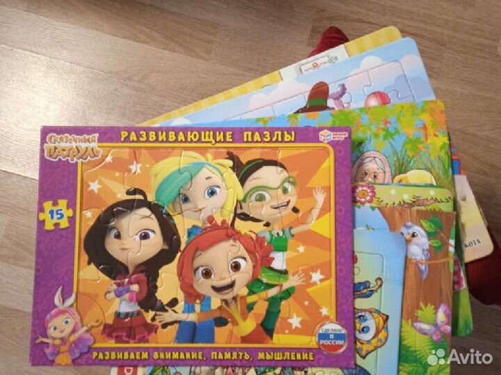 Развивающие пазлы детские