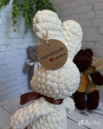 Вязаные игрушки в наличии и на заказ