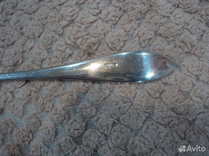 Шикарная разливочная ложка с глубоким серебрением