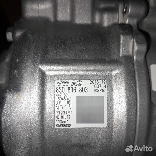 Компрессор климатической уст. Audi A3 RS3 Q3 TT 2