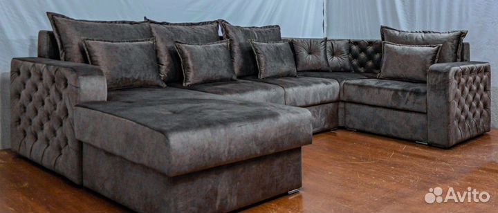 Большой модульный диван новый Релакс