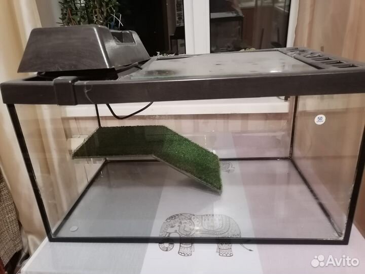 Террариум с подсветкой