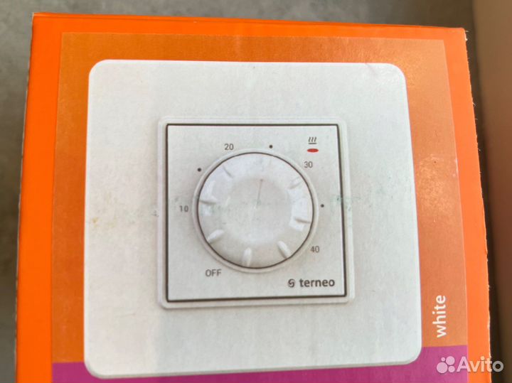 Терморегулятор Torneo белый и черный