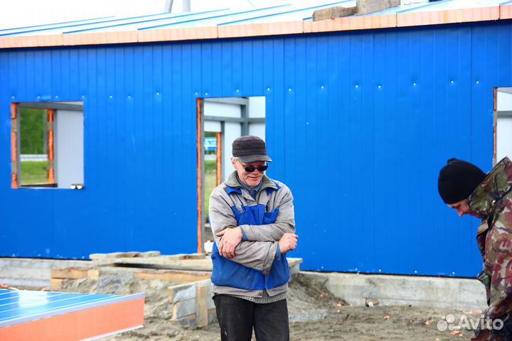 Сэндвич панели с завода