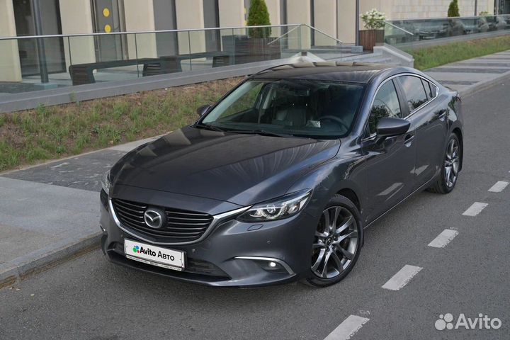 Mazda 6 2.5 AT, 2015, 133 000 км