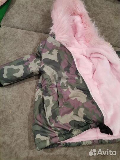 Куртка демисезонная для девочки 74-80