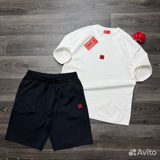 Костюм Hugo шорты и футболка