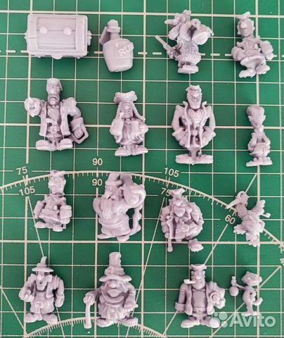 Фигуры пиратов из Острова Сокровищ