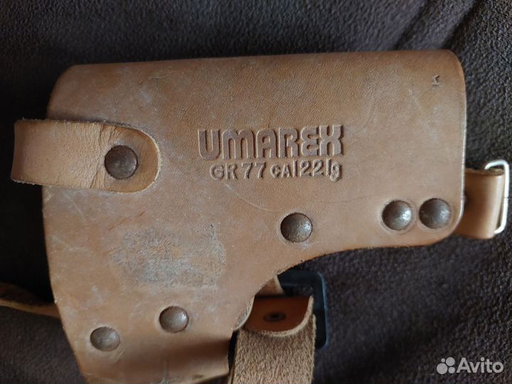 Оперативная кобура из натуральной кожи