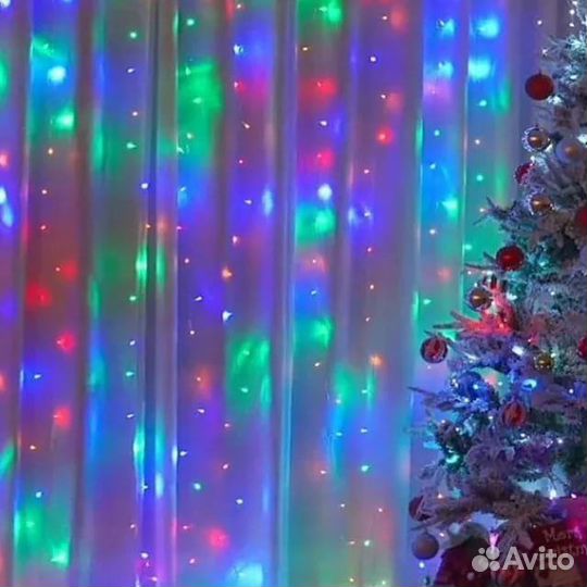 Гирлянда штора Киров в наличии №*9*5*3*7-2