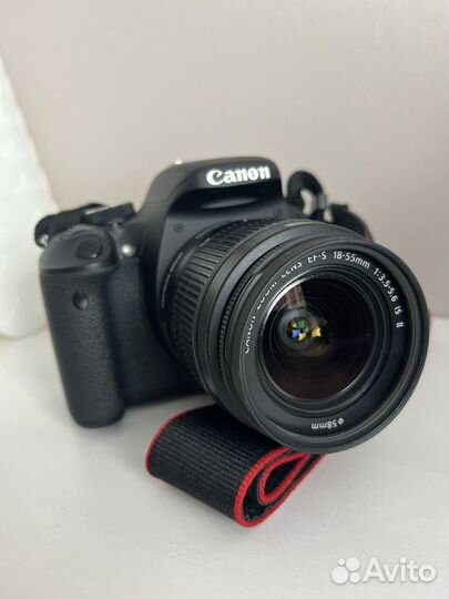 Зеркальный фотоаппарат canon 600d