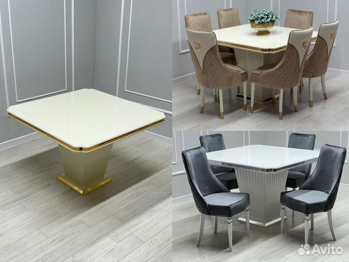 Стол обеденный и стулья
