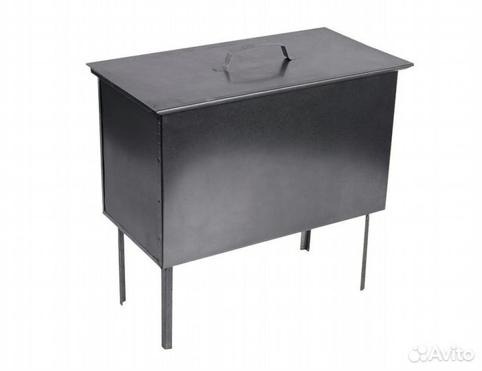 Коптильня метиз трех бол 500*270*270 (ст 1,0 мм) с