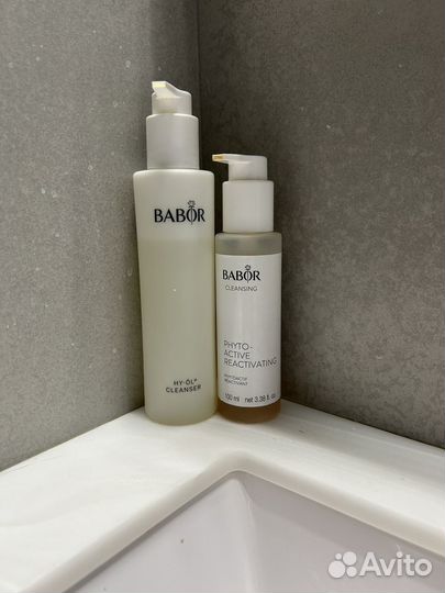 Гидрофильное масло и фитобустер Babor