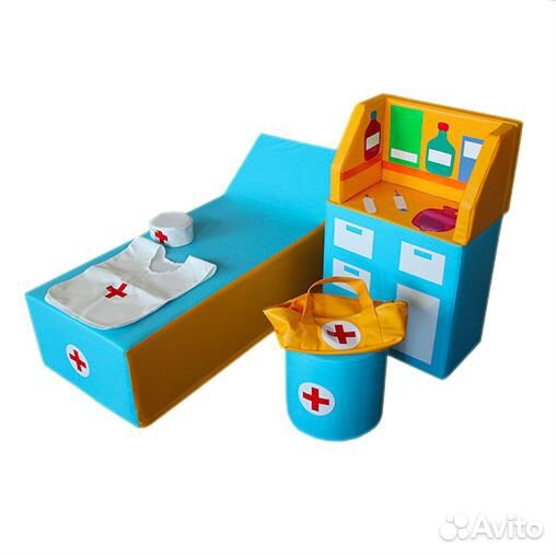 Детский игровой набор Медицинский уголок