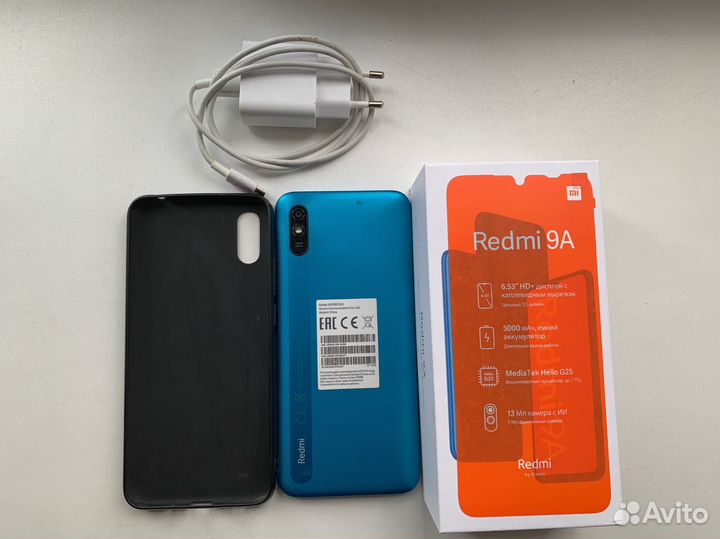 Телефон Xiaomi redmi 9A