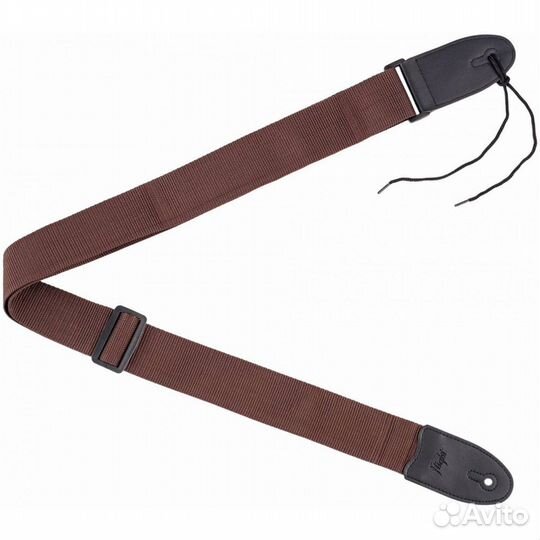 Flight FSG 100BR - ремень для гитары, цвет коричне